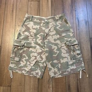 Vintage Arizona Jean Co. Camo Cargo‎ Shorts size 34